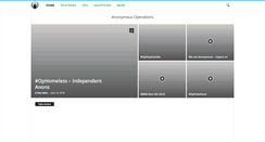 Desktop Screenshot of iamanonymous.com